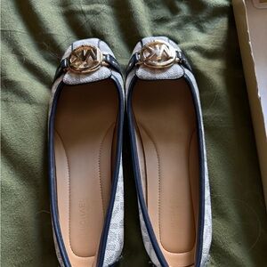 Michael Kors Women's Flats with Navy Trim